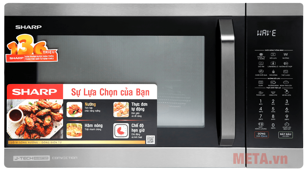 Hình ảnh lò vi sóng Sharp R C932XVN BST Hình ảnh lò vi sóng Sharp R C932XVN BST