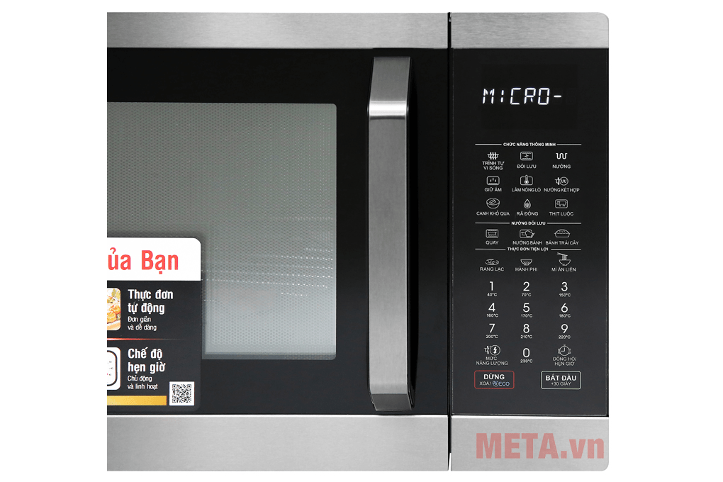 lo-vi-song-sharp-r-c932xvn-bst-t6 Lò vi sóng có nướng đối lưu Sharp R-C932XVN-BST (32 lít)