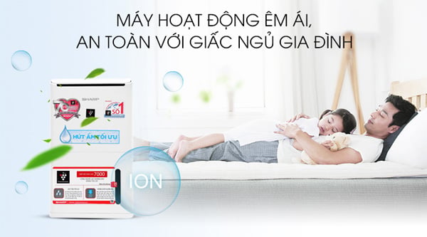 Ax88s game ưu đãi nhận ngay Sharp DW-D12A-W (<25m2) có độ ồn chỉ là 44dB