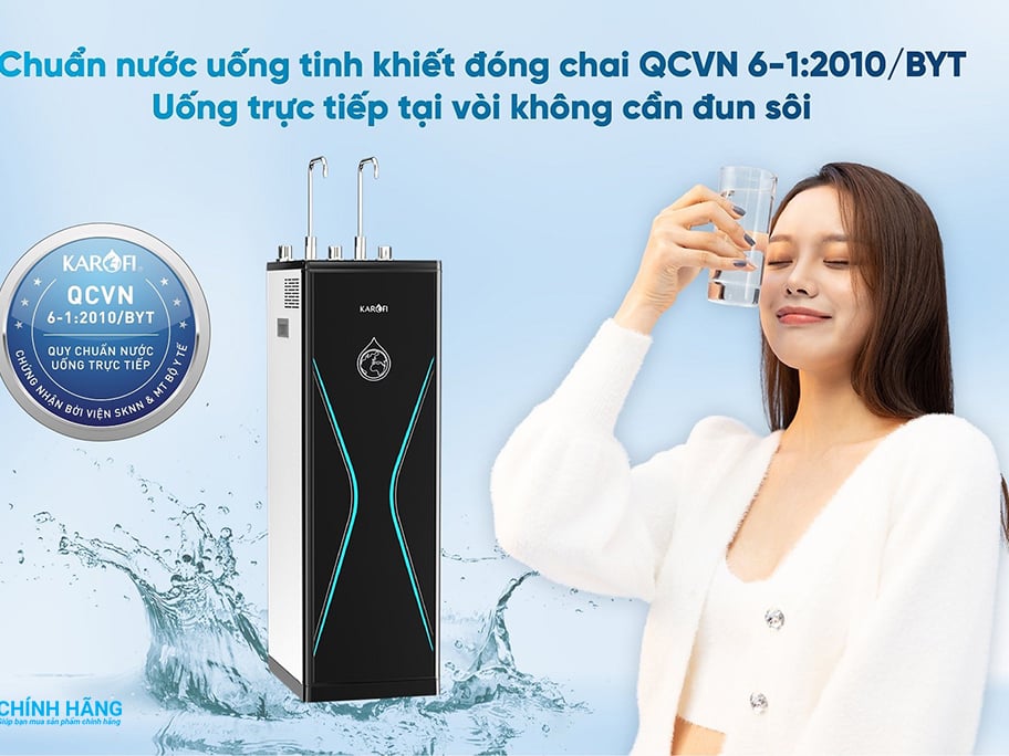 Máy lọc Ax88Win Com Link đăng ký tài khoản lạnh Karofi KAD-D528 tạo ra nguồn nước uống đạt chuẩn nước uống tinh khiết đóng chai Máy lọc Ax88Win Com Link đăng ký tài khoản lạnh Karofi KAD-D528 tạo ra nguồn nước uống đạt chuẩn nước uống tinh khiết đóng chai