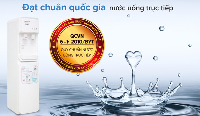 máy lọc Ax88Win Com Link đăng ký tài khoản lạnh Korihome WPK-903 đạt tiêu chuẩn nước uống trực tiếp không cần đun sôi