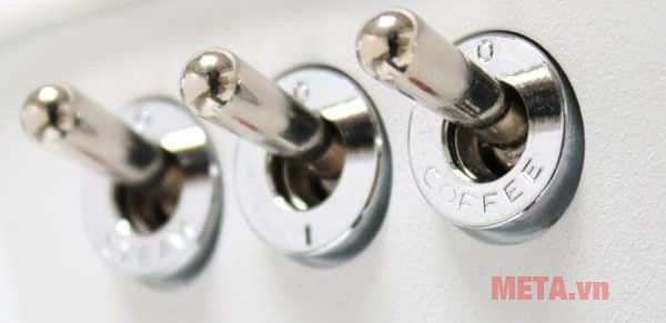 Nút gạt tiện lợi Máy pha cà phê Ascaso Dream DR-18