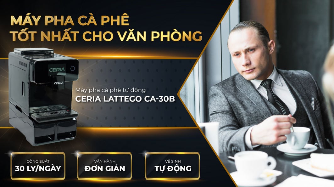 Máy tự động chiết suất cà phê Máy pha cà phê