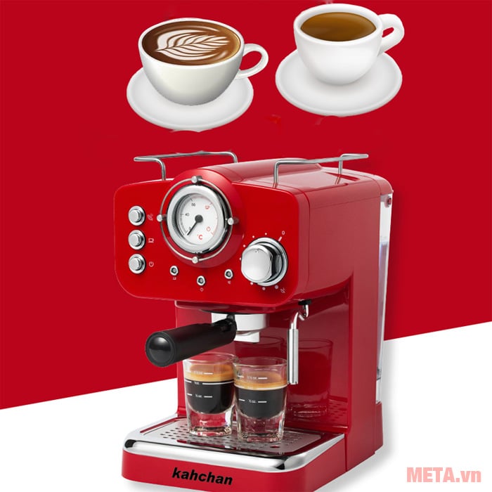 Kahchan EP9139 có thể tạo bọt để pha latte và capuchino Kahchan EP9139 có thể tạo bọt để pha latte và capuchino