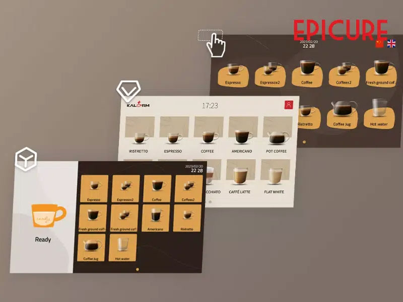 Máy pha cà phê pha được nhiều loại Ax88s game được xếp hạng cao nhất Máy pha cà phê tự động