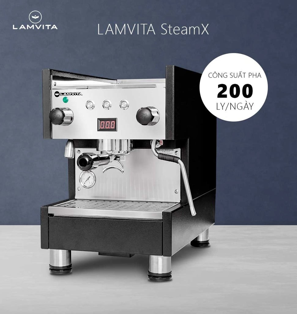 Lamvita SteamX có công suất pha lớn Lamvita SteamX