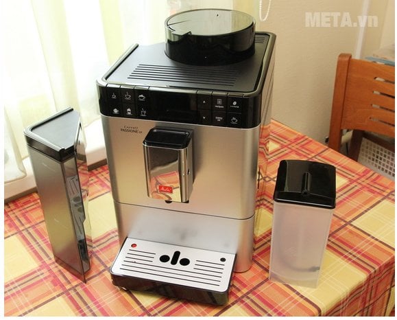 Máy pha cà phê Melitta Caffeo Passione OT thiết kế sang trọng Máy pha cà phê Melitta Caffeo Passione OT thiết kế sang trọng