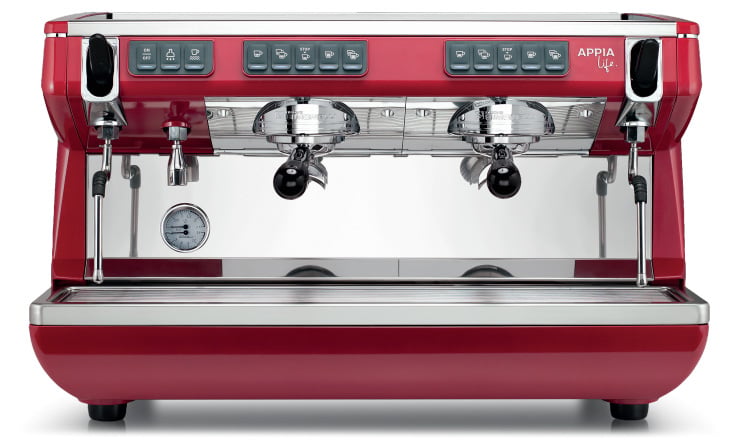 Máy pha cà phê Nuova Simonelli màu đỏ Máy pha cà phê