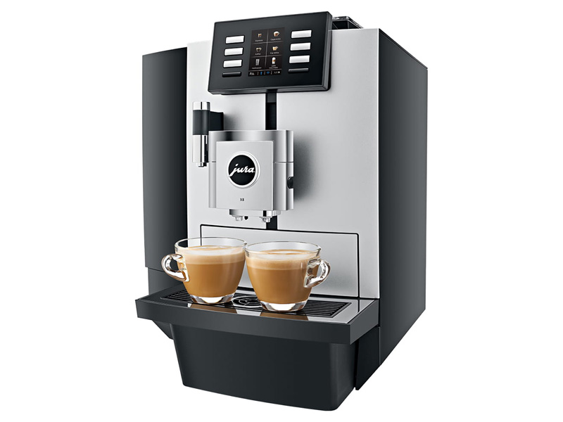 may-pha-ca-phe-tu-dong-jura-x8-platin-1 Máy pha cà phê tự động Jura X8 Platin