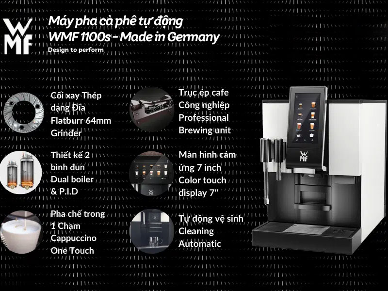 Máy pha cà phê tự động WMF