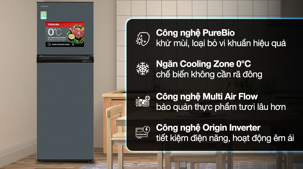 Đánh Giá Công Nghệ Làm Lạnh Trên Chào mừng đến với AX88.COM Toshiba Inverter GR-RT329WE-PMV(52) – Tiết Kiệm Năng Lượng & Hiệu Quả Vượt Trội