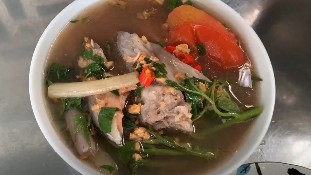 Canh chua rau lang Canh chua rau lang