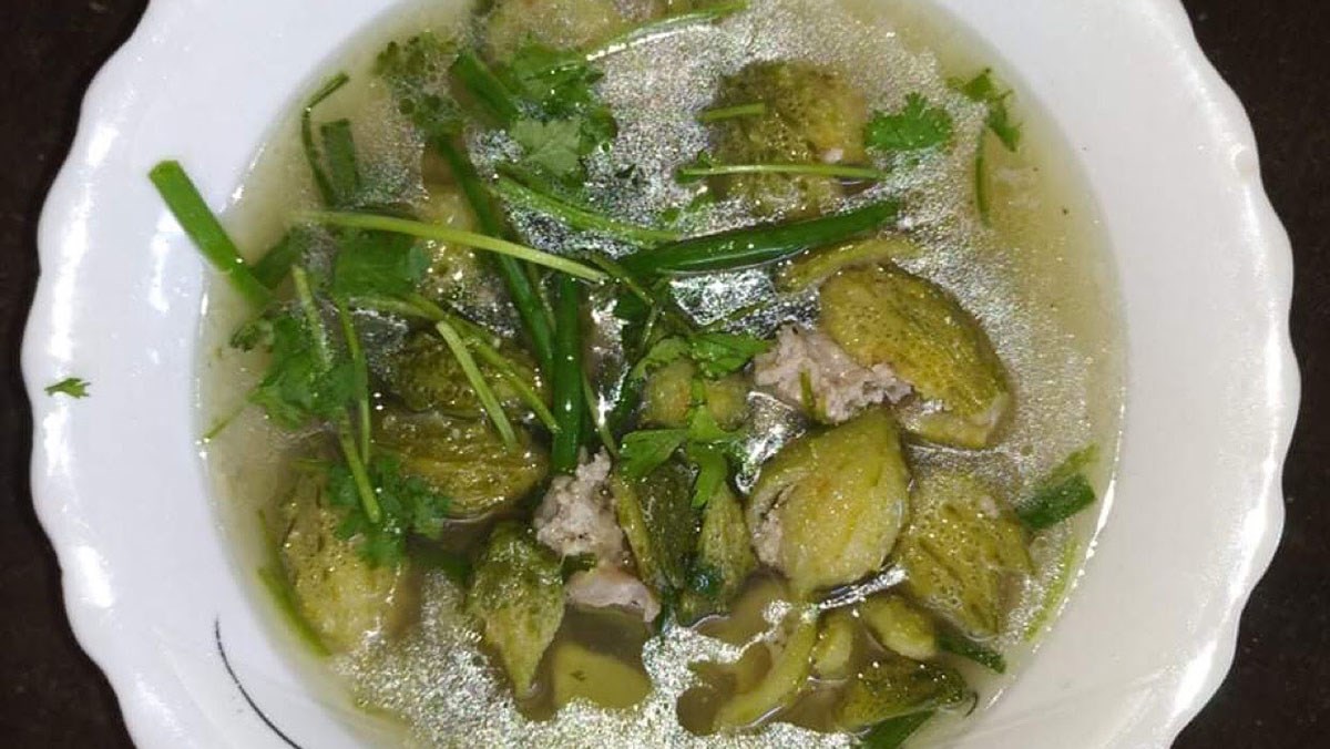 Cách nấu canh khổ qua rừng nhồi thịt thanh mát, hạ nhiên cho bữa cơm 