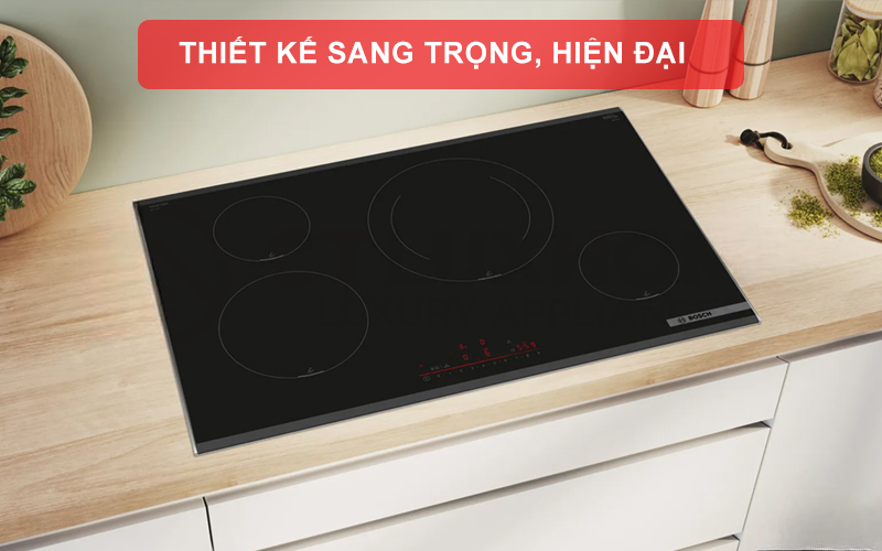 BẾP TỪ 4 VÙNG NẤU BOSCH PIE875HC1E SERIE 6 BẾP TỪ 4 VÙNG NẤU BOSCH PIE875HC1E SERIE 6