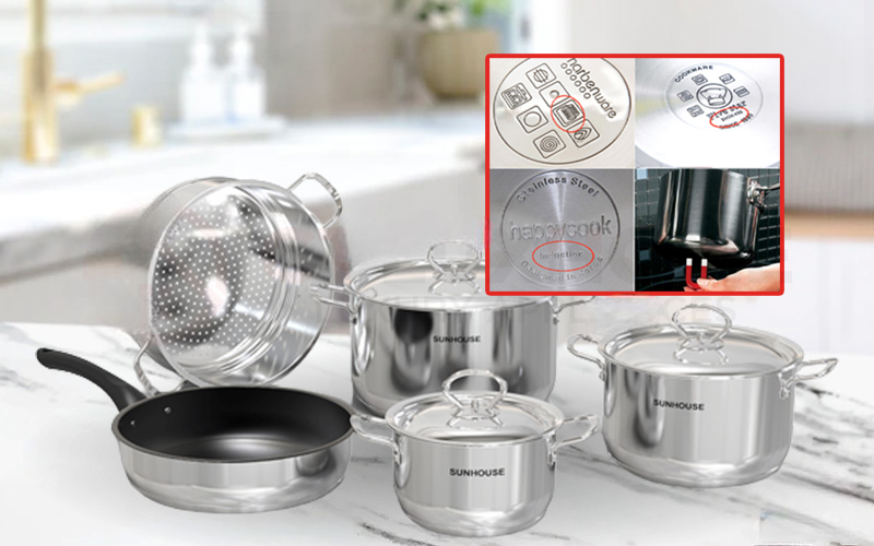 Hướng dẫn chọn mua nồi bếp từ sử dụng cho bếp Hướng dẫn chọn mua nồi bếp từ sử dụng cho bếp