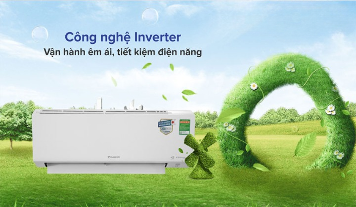 Điều hòa Daikin FTKF50ZVMV tiết kiệm điện 5 sao tối ưu đến 50% điện năng tiêu thụ