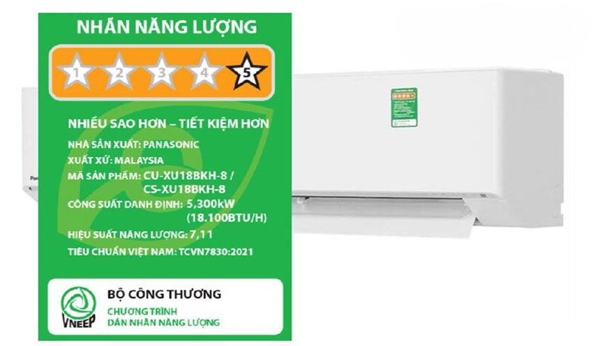 điều hòa Panasonic 1 chiều 18000btu CS-XU18BKH-8 tiết kiệm điện điều hòa Panasonic 1 chiều 18000btu CS-XU18BKH-8 tiết kiệm điện