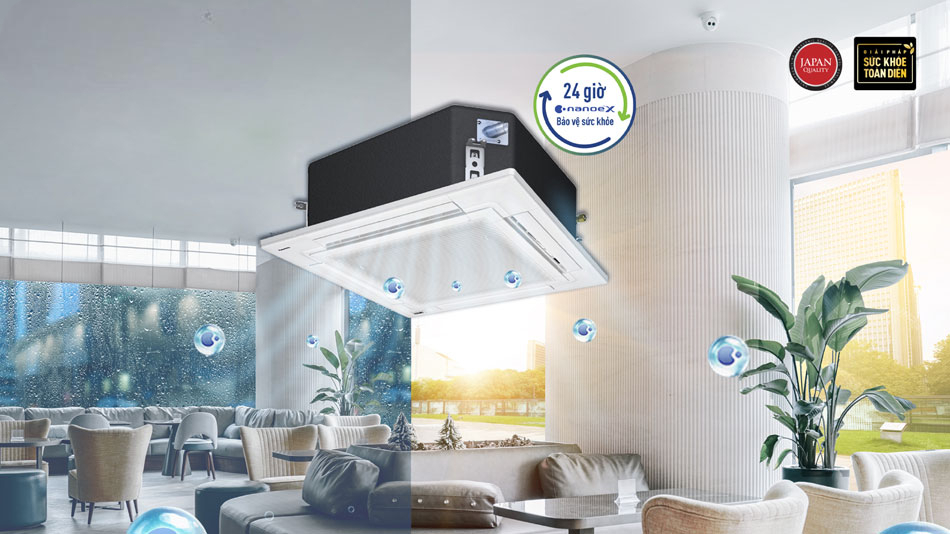 điều hòa âm trần Panasonic 4 ức chế vi khuẩn điều hòa âm trần Panasonic 4 ức chế vi khuẩn