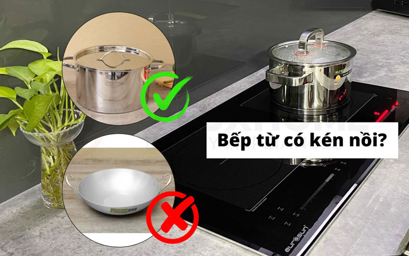 nấu Bếp từ có kén nồi không? nấu Bếp từ có kén nồi không?