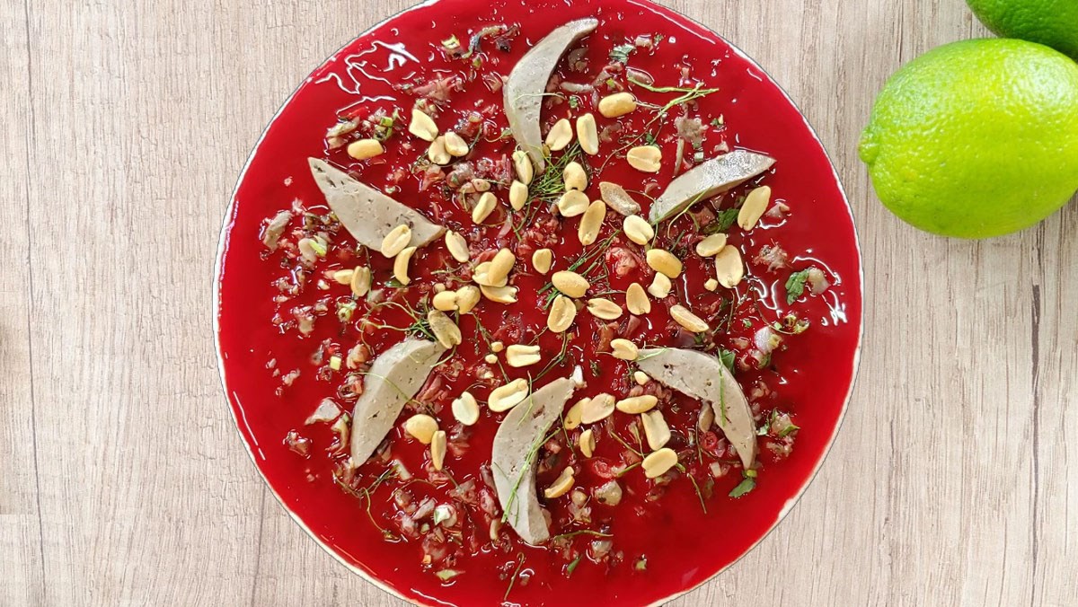 Tiết canh thỏ