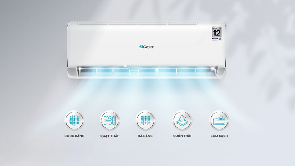 điều hòa Casper 9000 JC-09IU36 có mức giá hấp dẫn