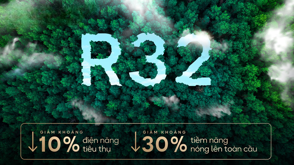 Môi chất lạnh R32 Môi chất lạnh R32