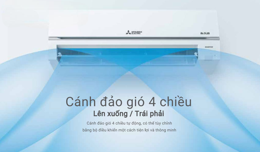 Điều hòa Mitsubishi MSZ-HT50VA có chế độ sưởi ấm Điều hòa Mitsubishi MSZ-HT50VA có chế độ sưởi ấm