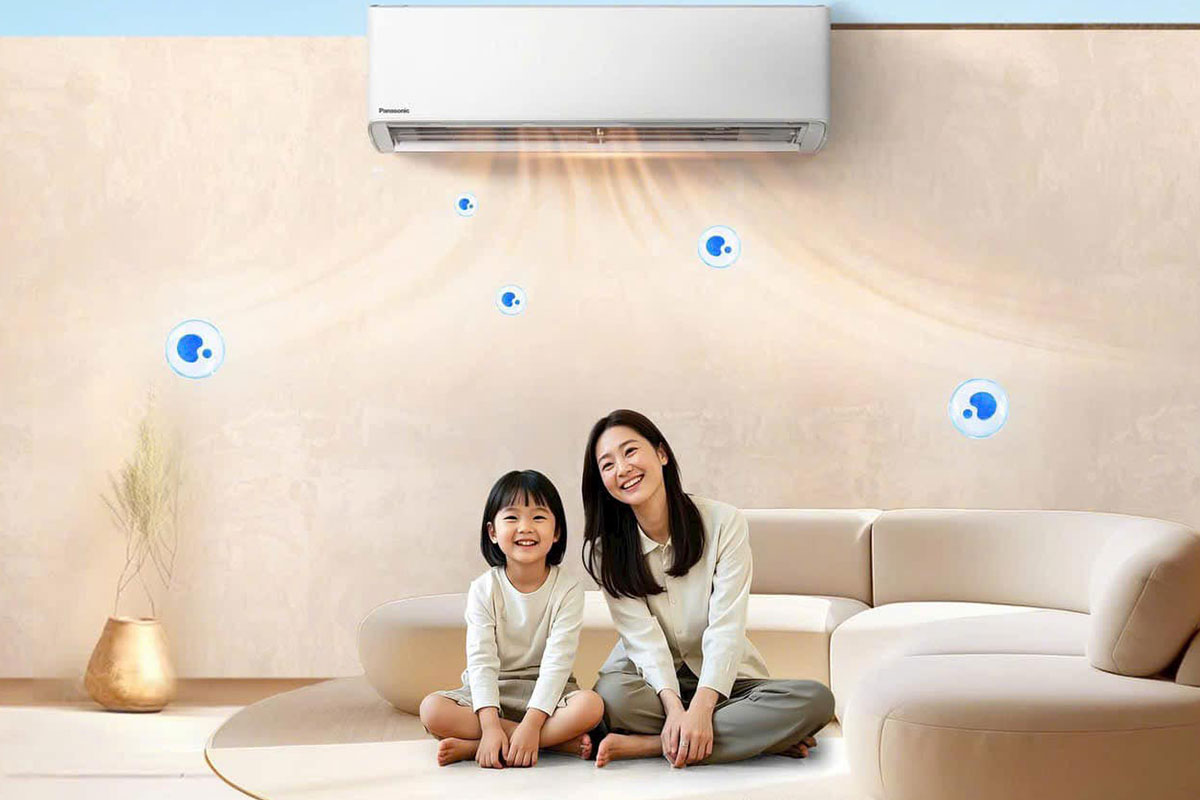 Điều hòa Panasonic 24000btu 1 chiều CS-N24AKH-8 có công nghệ nanoe-G lọc bụi hiệu quả