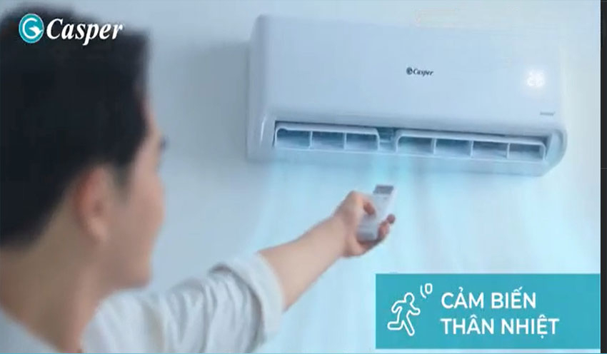 điều hòa Casper 2 chiều inverter QH-09IU36A có cảm biến I-Feel điều hòa Casper 2 chiều inverter QH-09IU36A có cảm biến I-Feel