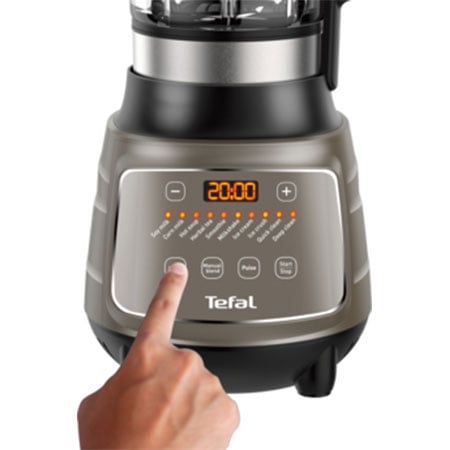 Máy làm sữa hạt đa năng Tefal BL967B66 được cài sẵn 10 chương trình nấu Máy làm sữa hạt đa năng Tefal BL967B66 được cài sẵn 10 chương trình nấu