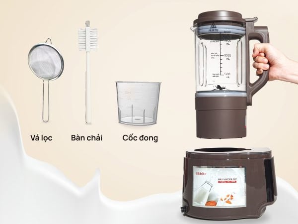 Phụ kiện máy làm sữa hạt Hichiko HC-3501 Máy làm sữa hạt Hichiko