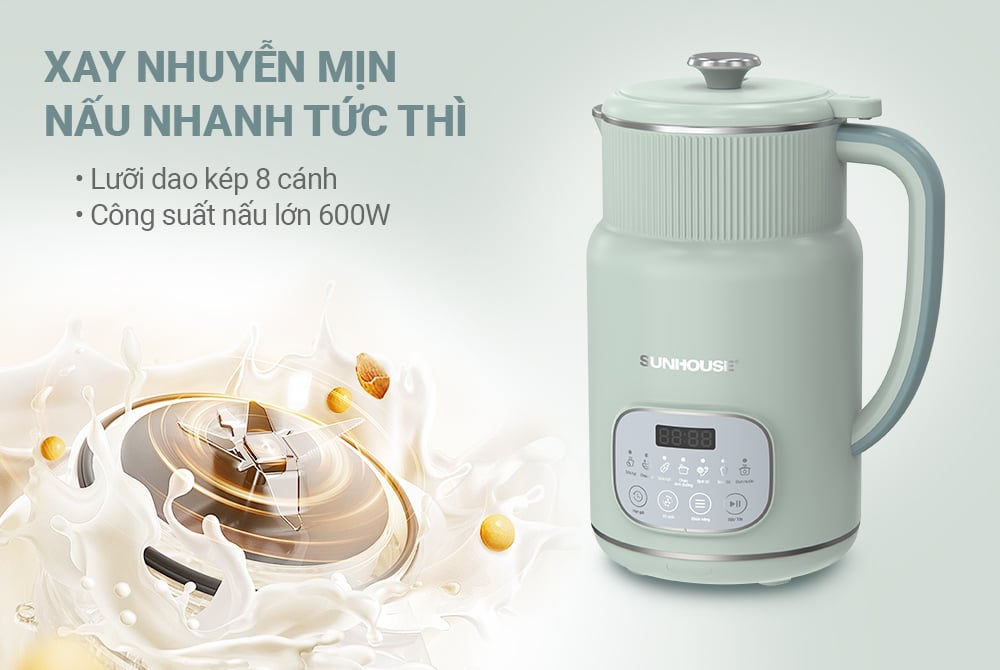 Máy làm sữa hạt đa năng Sunhouse SHD5260 Máy làm sữa hạt đa năng Sunhouse SHD5260