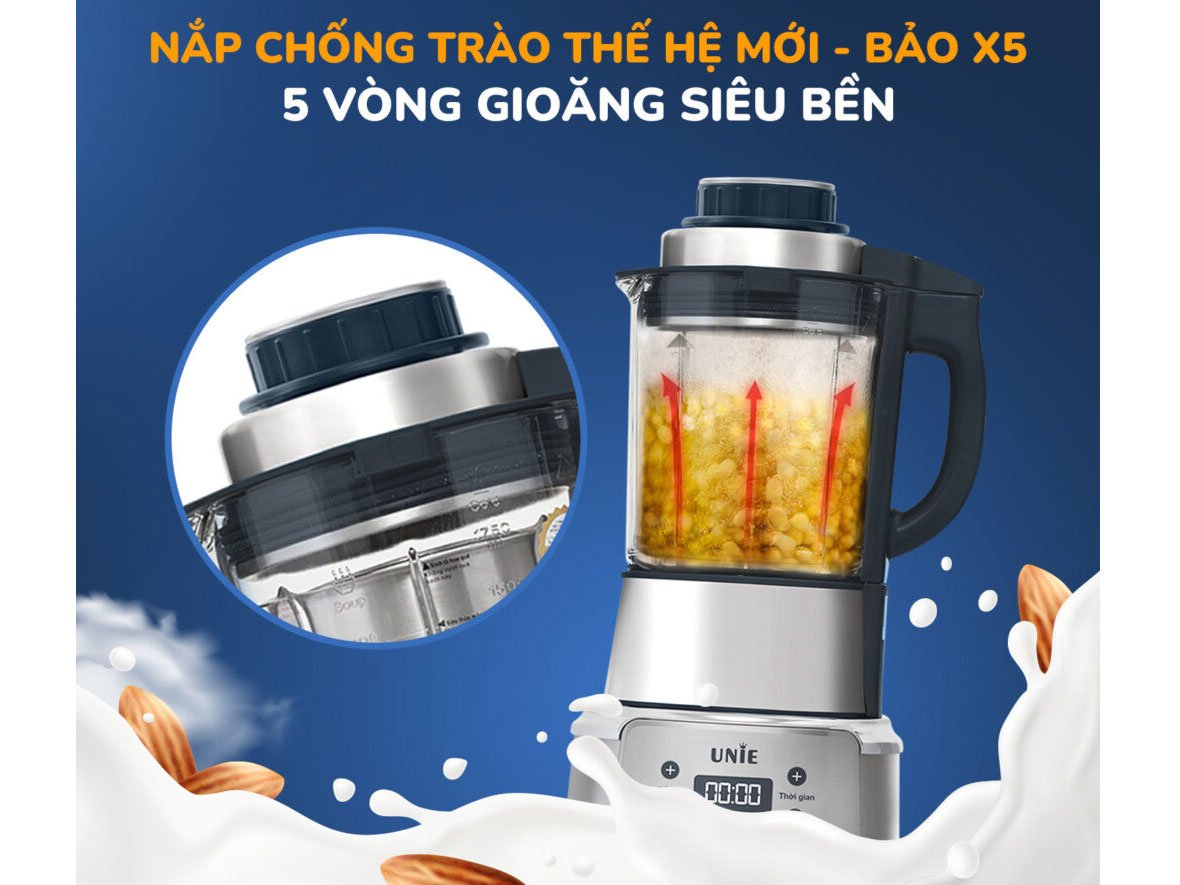 Máy làm sữa hạt UNIE V9S - 1.75 lít