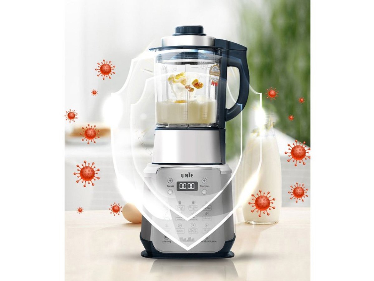 Công nghệ sấy khô khử khuẩn của máy làm sữa hạt Unie V9S Pro Unie V9S Pro