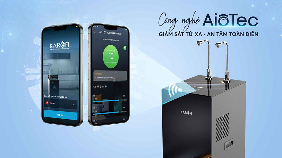 Máy lọc nước Karofi 10 lõi KAD-N89 tích hợp những công nghệ thông minh hàng đầu Máy lọc nước Karofi 10 lõi KAD-N89 tích hợp những công nghệ thông minh hàng đầu
