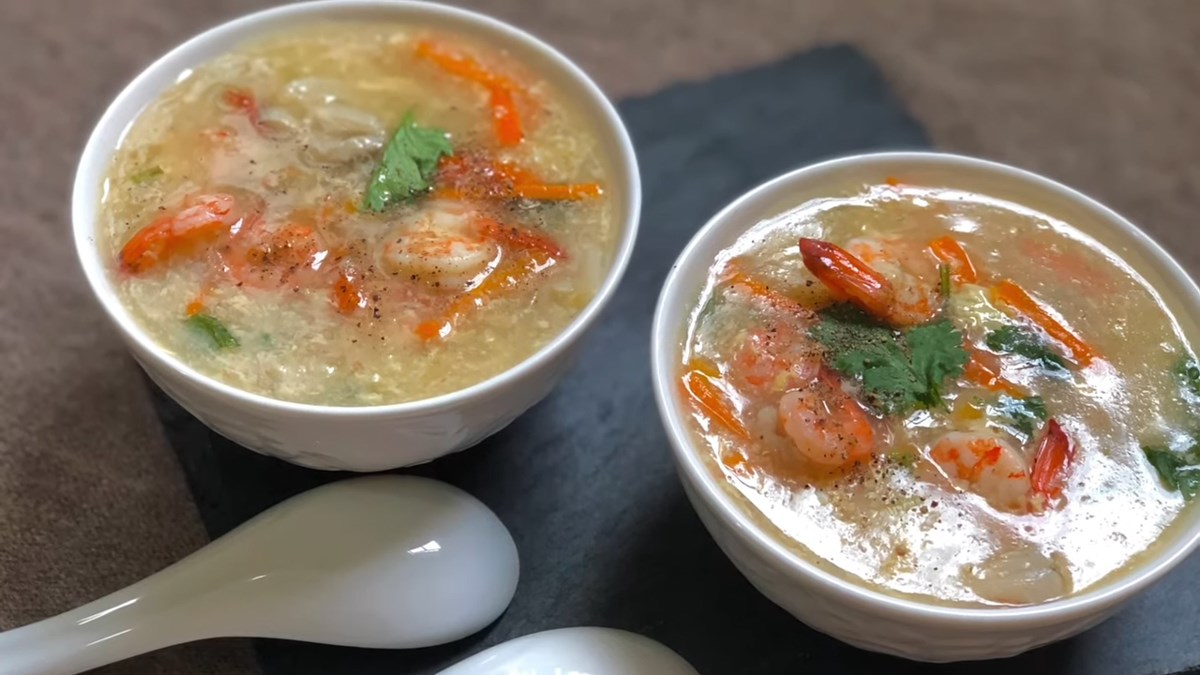Cách nấu súp tôm nấm bào ngư ngon ngất ngây bổ dưỡng Cách nấu súp tôm nấm bào ngư ngon ngất ngây bổ dưỡng