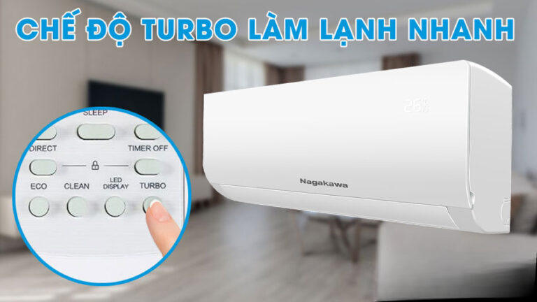 Điều hòa Nagakawa giá rẻ NS-C09R2B52 được trang bị tính năng làm lạnh nhanh Điều hòa Nagakawa giá rẻ NS-C09R2B52 được trang bị tính năng làm lạnh nhanh