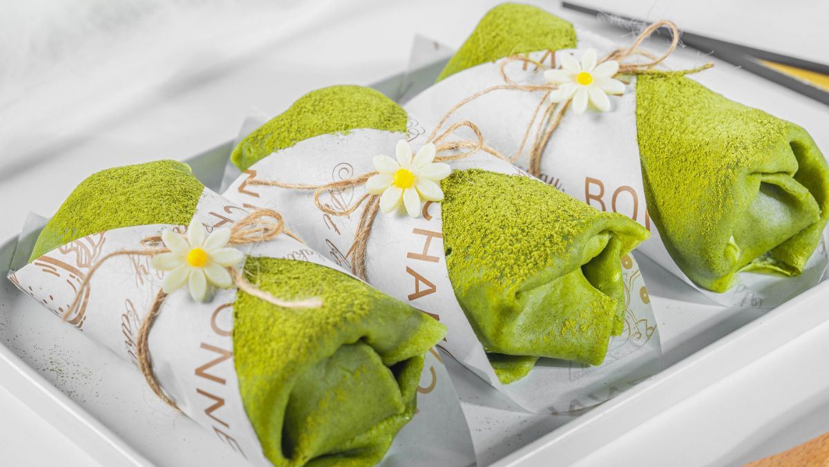  làm crepe pudding socola và matcha hot trend