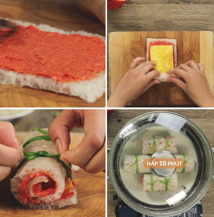 Cuộn bì bóng Canh bóng thả Hà Nội Cuộn bì bóng Canh bóng thả Hà Nội