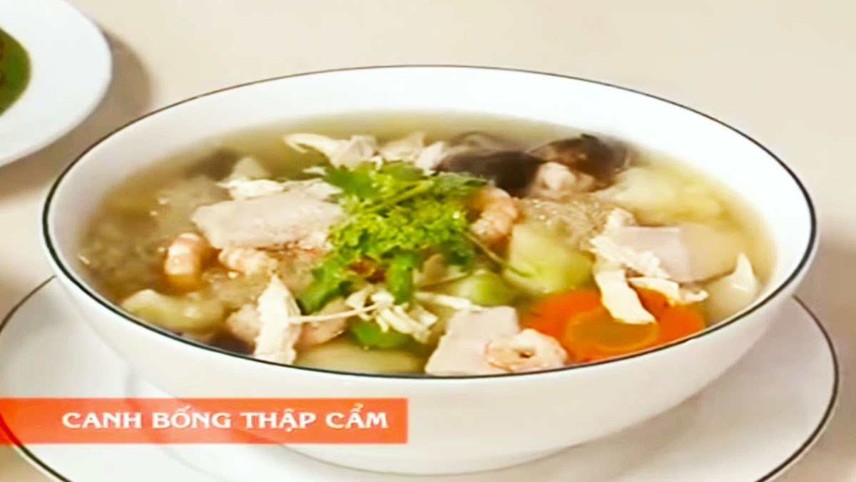 Cách nấu canh bóng thập cẩm ngon chuẩn vị miền Bắc