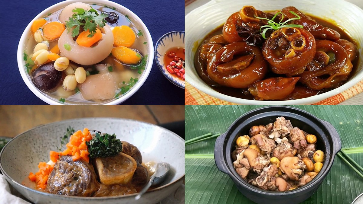 Tổng hợp 25 cách làm chân giò hầm