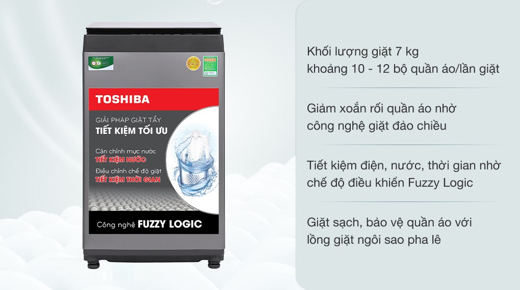 Tải app AX88 ngay để nhận thưởng khủng Toshiba 7 Kg AW-L805AV (SG) có khối lượng giặt 7kg phù hợp cho Ax88com kho game đa dạng 2 - 3 người
