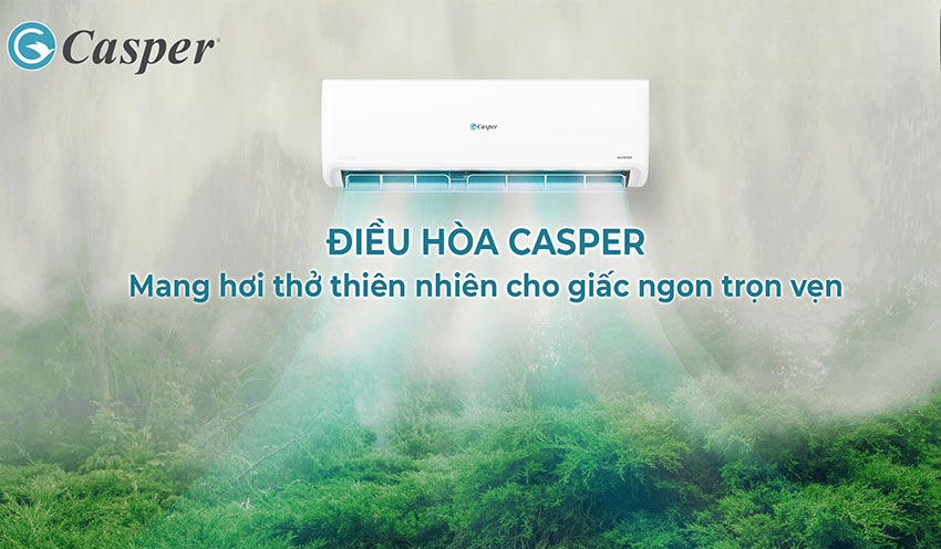 Khả năng làm mát tự nhiên của điều hòa casper Khả năng làm mát tự nhiên của điều hòa casper