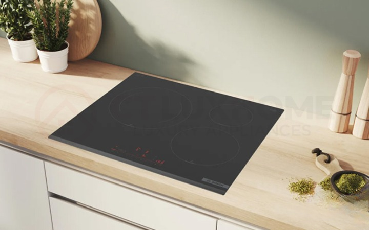 Giới thiệu về bếp từ Bosch Serie 6 3 vùng nấu Giới thiệu về bếp từ Bosch Serie 6 3 vùng nấu