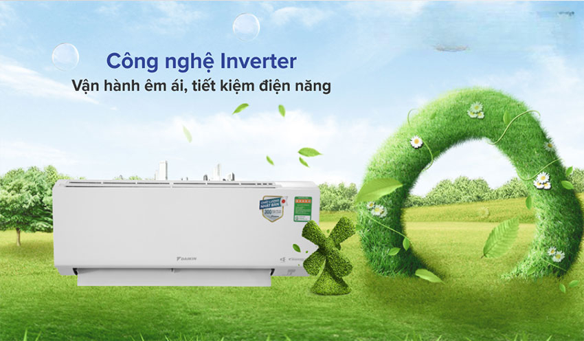 Điều hòa Daikin FTKF50ZVMV mang đến một giải pháp tiết kiệm điện dài hạn