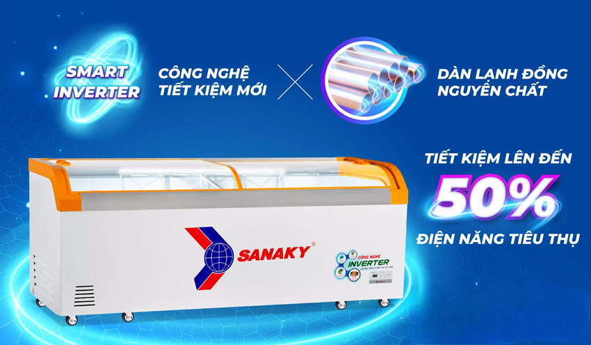 Tủ đông Sanaky VH-1099K3A Tủ đông Sanaky VH-1099K3A