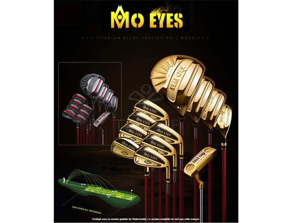 Bộ gậy golf nam cao cấp PGM Titanium Magic Eyes MTG020