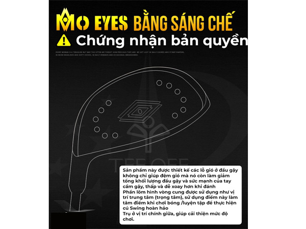 Bộ gậy golf nam cao cấp PGM Titanium Magic Eyes MTG020
