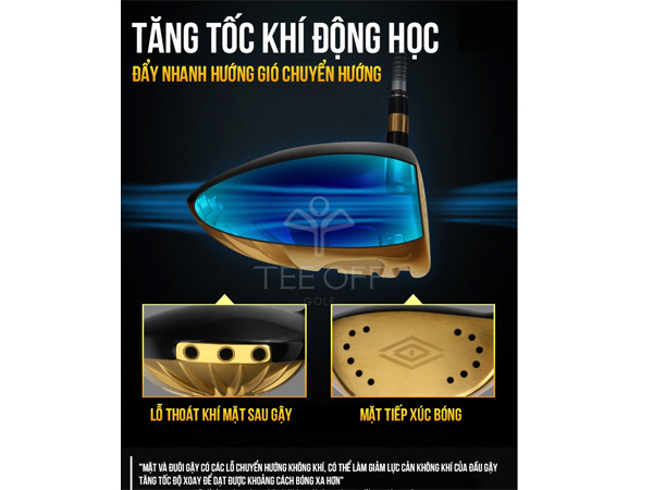 Bộ gậy golf nam cao cấp PGM Titanium Magic Eyes MTG020
