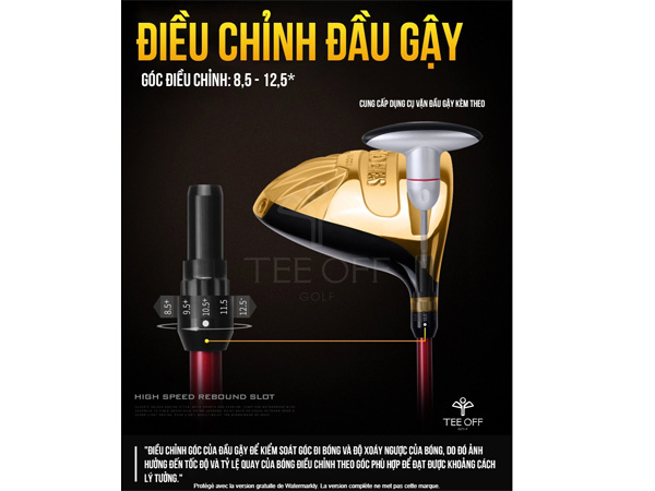 Bộ gậy golf nam cao cấp PGM Titanium Magic Eyes MTG020
